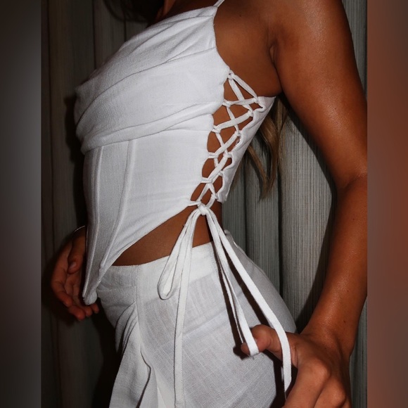 Naked Wardrobe The Linen Maxi Skirt - Picture 12 of 15